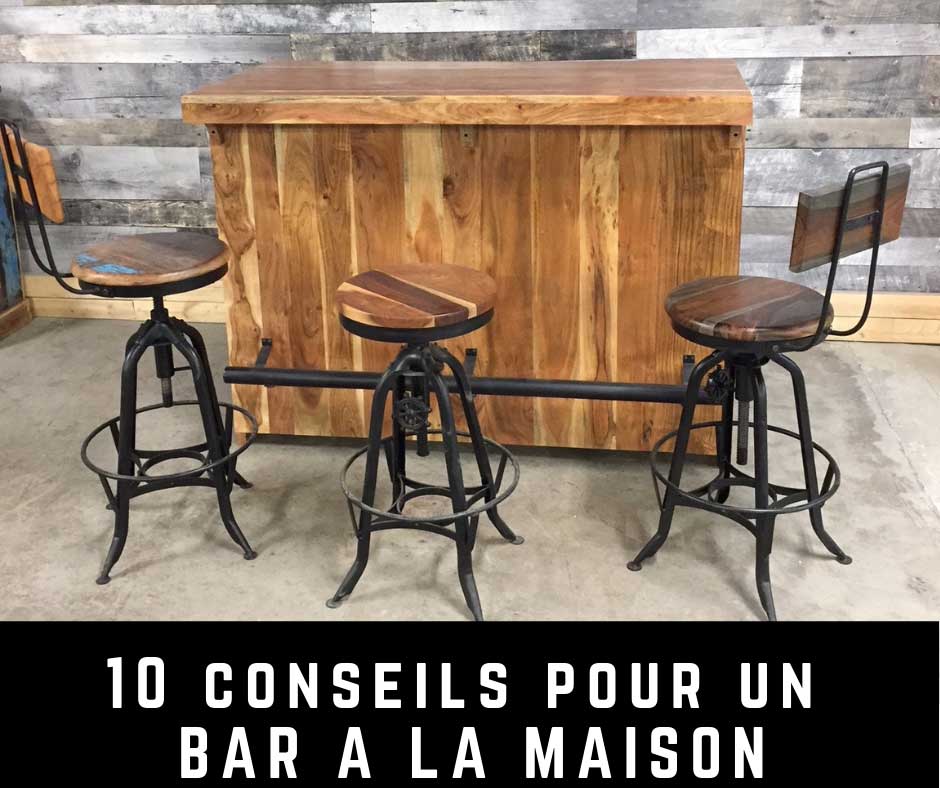 10 conseils pour un parfait bar à la maison