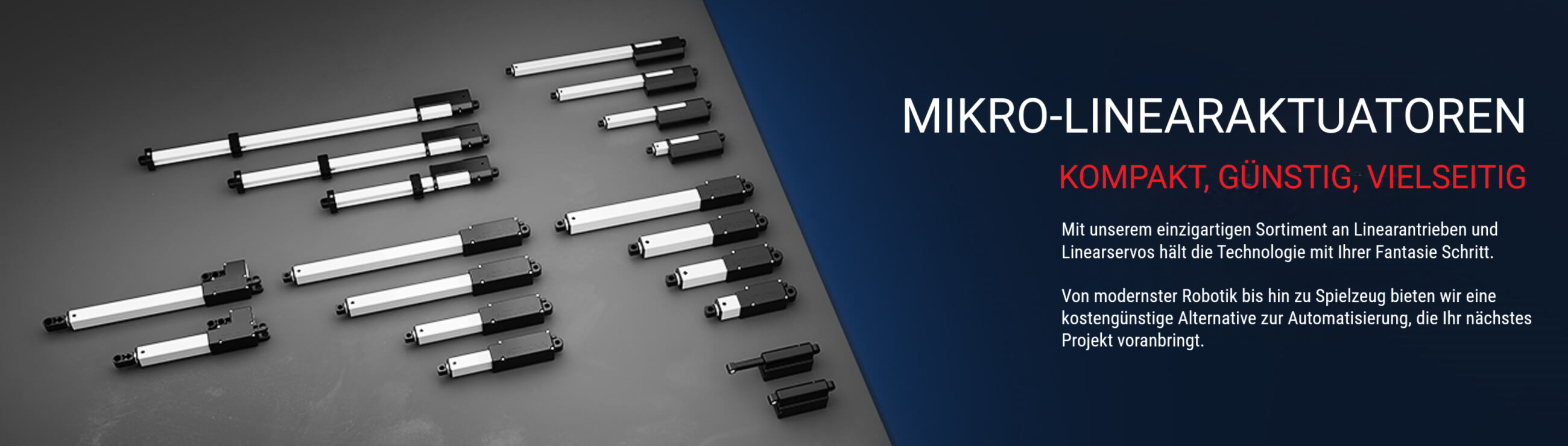 Mikro-Linearaktuatoren